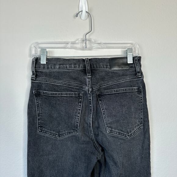 MADEWELL Petite Perfect Vintage Ankle Jean Claybrook Wash Black Size 26P - Picture 8 of 11